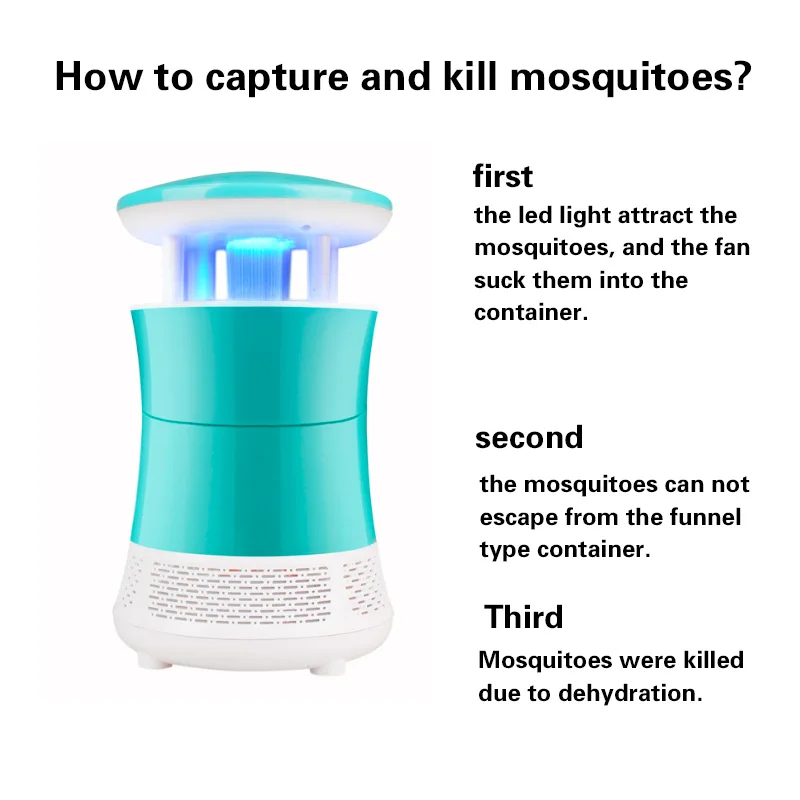 УФ светильник летающий насекомый убийца комаров лампа для дома Уникальный USB 5 Вт