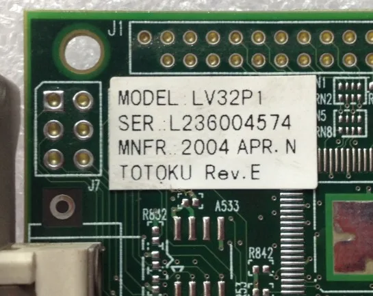 Плата промышленного оборудования totoku LV32P1 LV32PI ME315L CCL316 ME351I CCL350I2 ME355I2 CCL352I2 REV.E (art.: 3920cd41c6797) - 3920cd41c6797