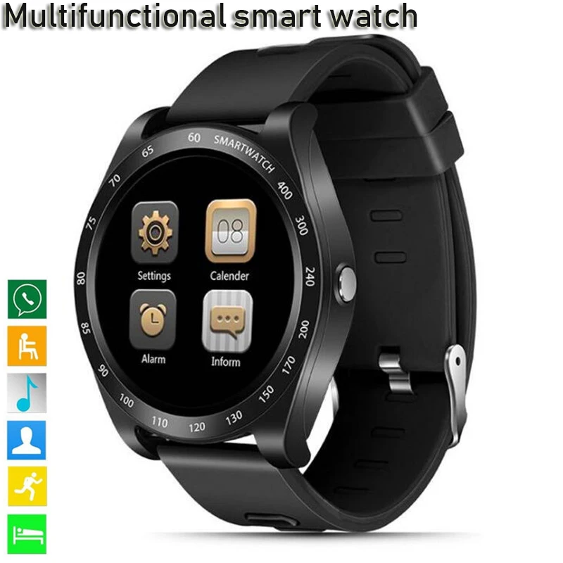 Новинка, Z1, Bluetooth, Смарт часы, сенсорный экран, часы с камерой, SIM карта, TF слот для карт, водонепроницаемые Смарт часы DZ09 V9 Y1 GT08