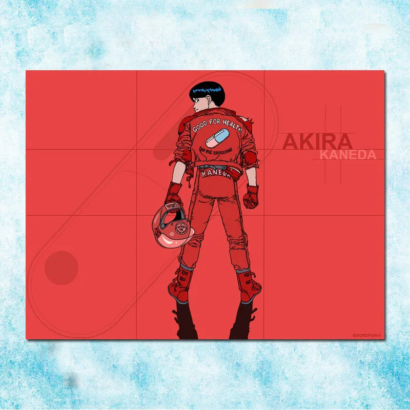 Художественный Шелковый плакат Akira Red Fighting Hot Anime печать на холсте 13x18 24x32 дюйма