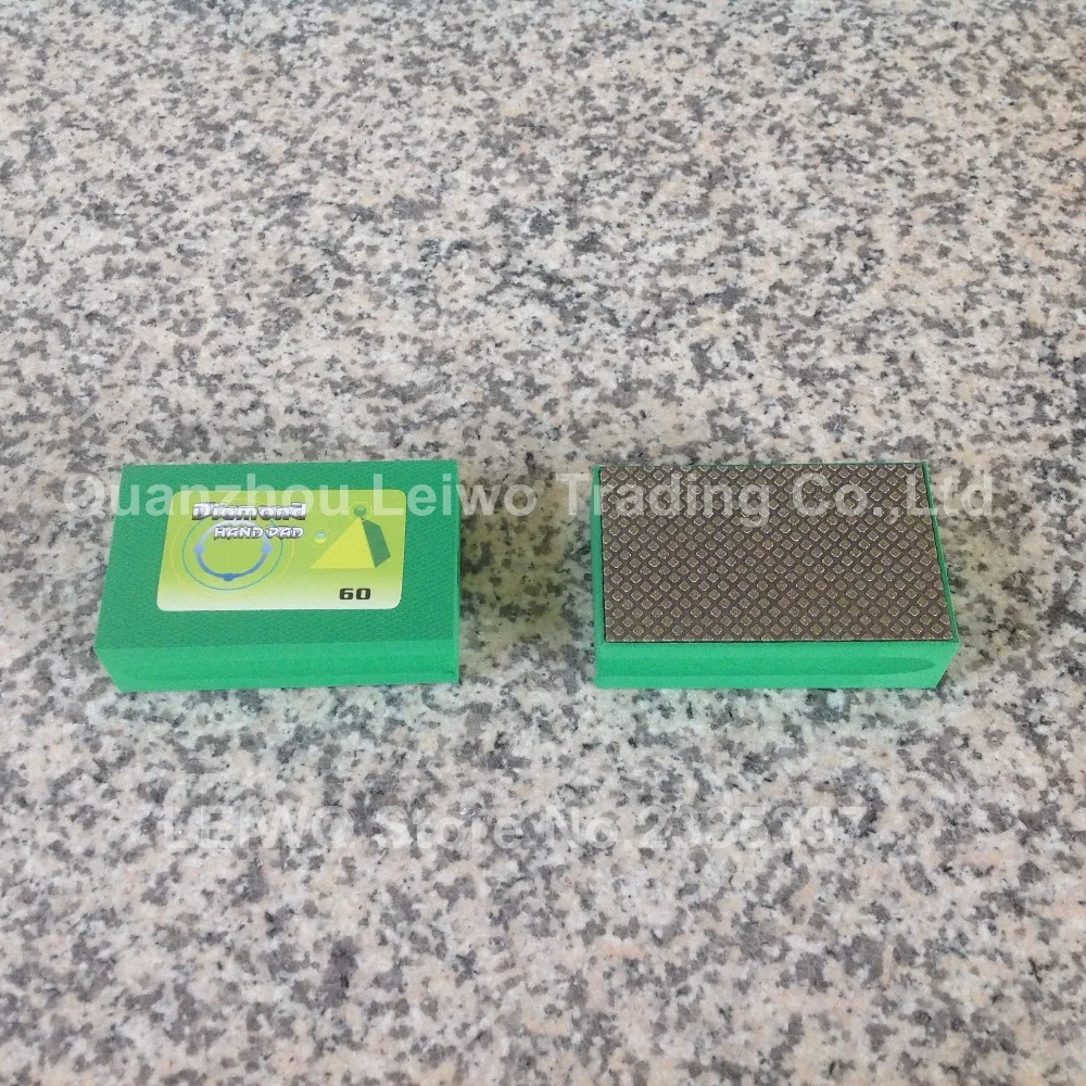 Алмазные ручные полировальные прокладки 90x55 мм гальванические алмазные