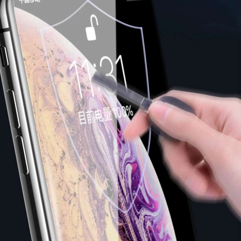 Гидрогелевая пленка для Samsung Galaxy S6 S7 S8 S9 Edge Plus S10 lite S105G S10plus A3 A5 A7 2017 Защитная мягкая