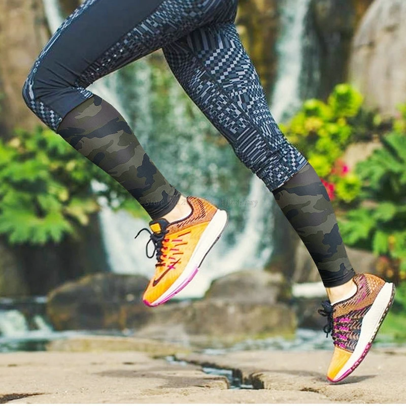 2 шт. быстросохнущие футбольные дышащие защитные наколенники для фитнеса спорта