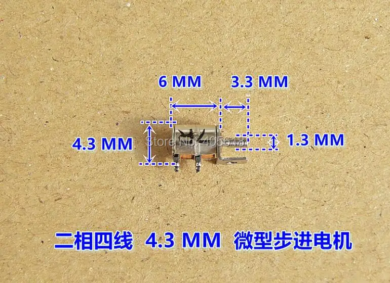30 шт. 3VDC 2 фазы 4 провода микро шаговый двигатель miniture для diy | Обустройство дома