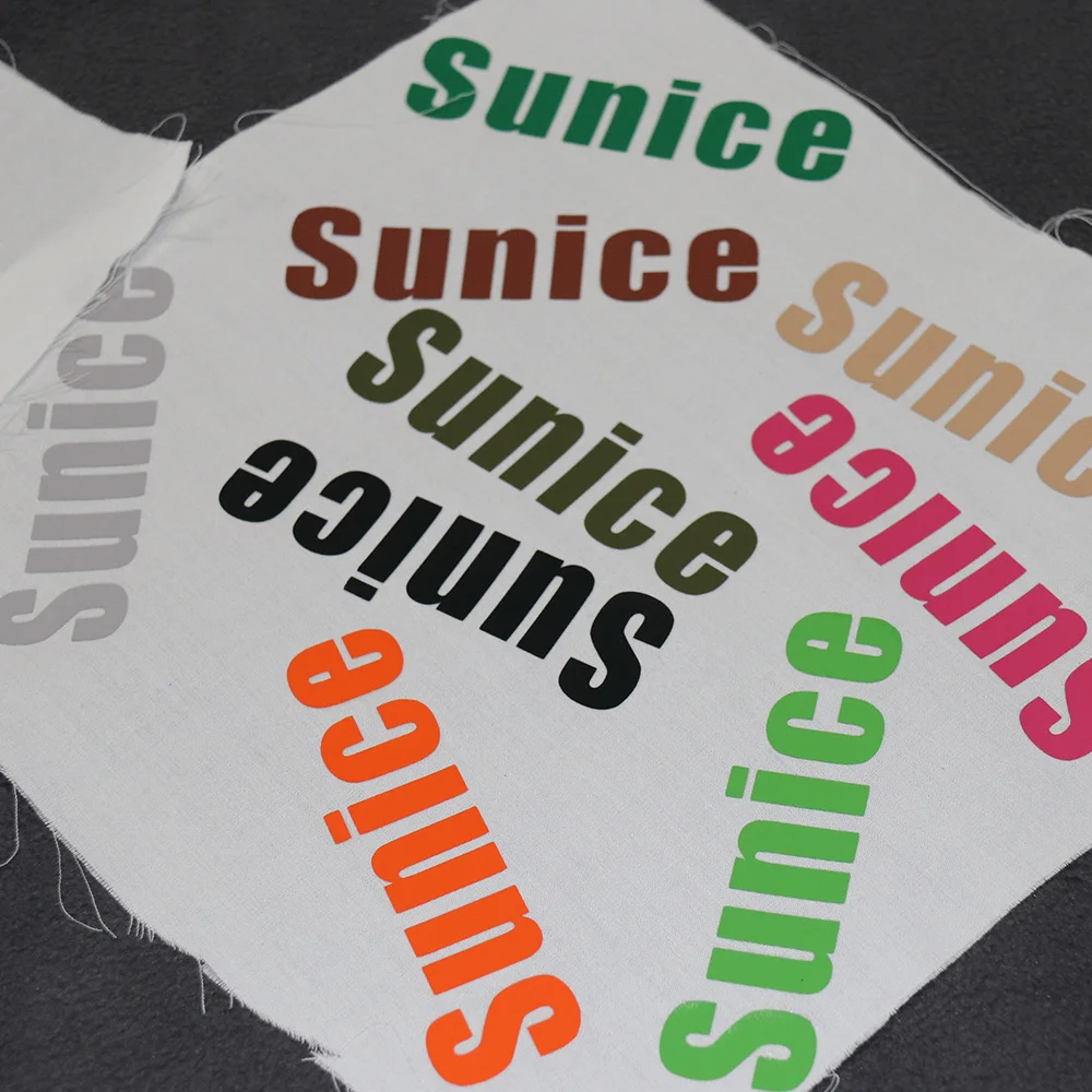 SUNICE флок теплопередача виниловая пленка для творчества Декор железо на ткани/шляпа/сумка виниловой Cuter многоцветная пленка HTV 50 см x 20 см