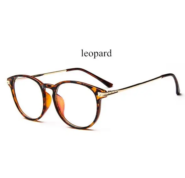 Leopard Gafas, элегантные солнцезащитные очки, модные, близорукость, оптические, компьютерные очки, оправа, фирменный дизайн, простые, для глаз, Oculos De Grau Femininos - Цвет оправы: Leopard