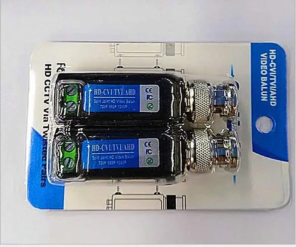 BNC Video Balun Connector Plug Adapter Mini Coax 218B | Безопасность и защита