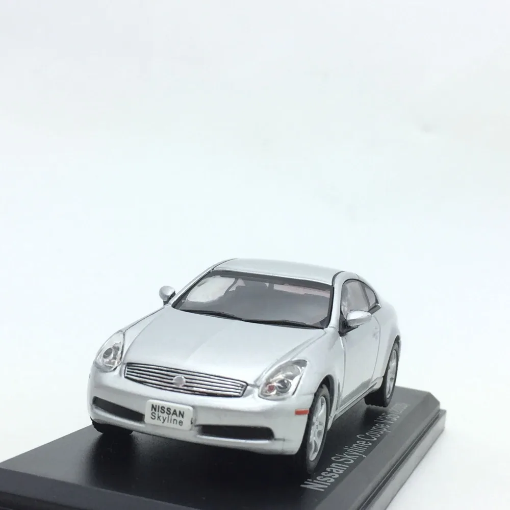 1:43 Масштаб сплава Модель автомобиля, высокая имитация Nissan Skyline, металлическое литье, Коллекция игрушечных автомобилей