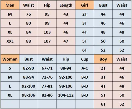 Семейные парные купальники для мамы дочки папы сына женщин ребенка девочек