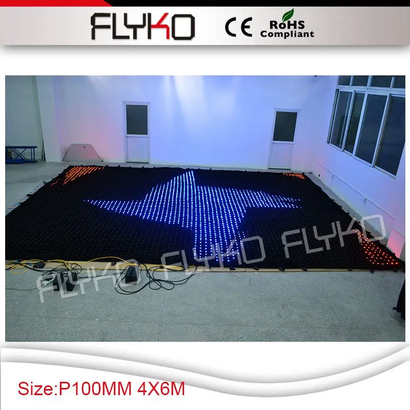 Полноцветный светодиодный видеоэкран Flyko stage Flexible products | Лампы и освещение