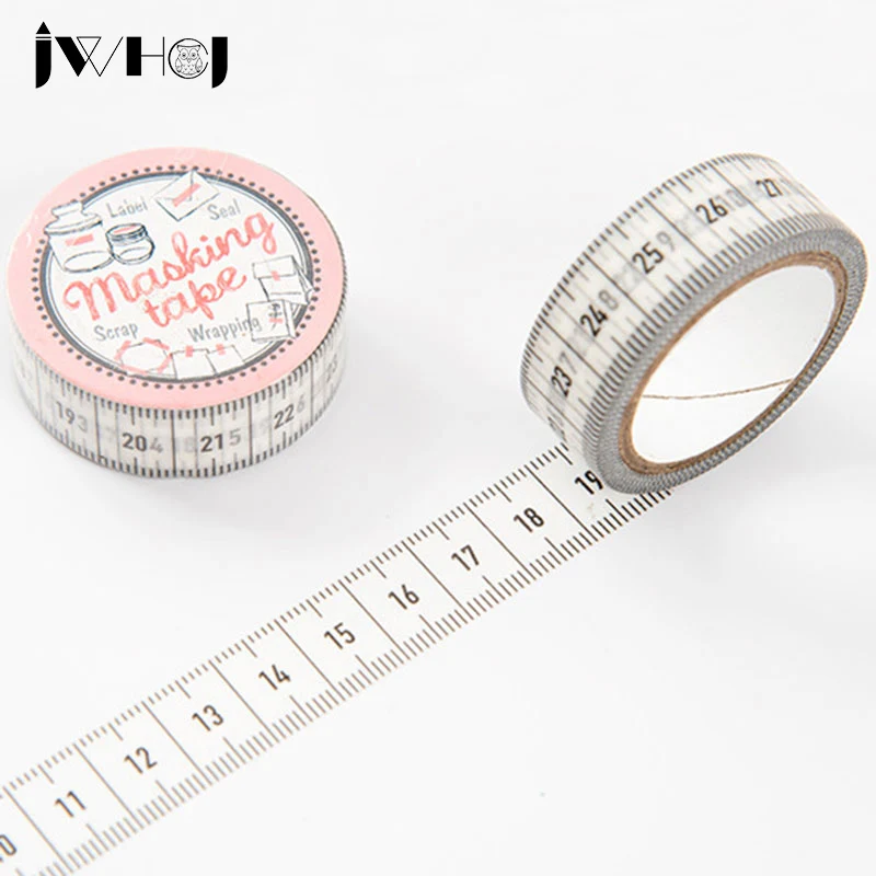 1 x JWHCJ черно-белая лента с животными 1,5 см X 5 м Васи для детей DIY дневник декоративная клейкая лента канцелярские товары инструмент для скрапбукинга