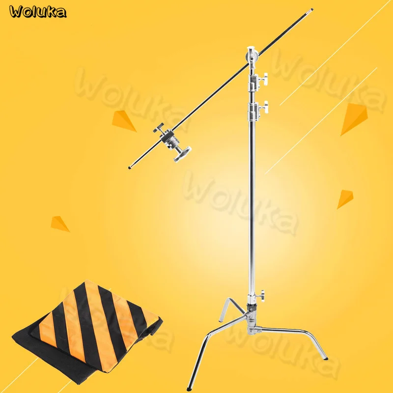 40 дюймов фотография светильник стенд магия нога C type флаг доска перекладина