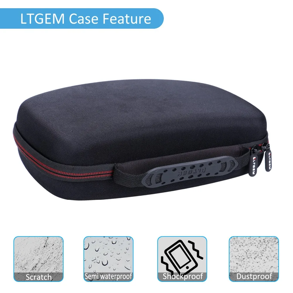 LTGEM EVA жесткий Дорожный Чехол для AOMAIS 25 Вт AOMAIS GO Мини Портативный Bluetooth колонки
