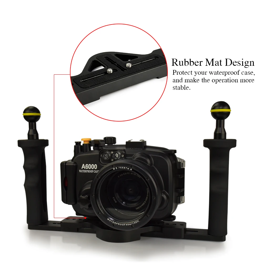 Seafrog Дайвинг камера корпус ручка лоток ручка кронштейн спуска затвора для gopro телефон TG5 sony Canon подводная фотография