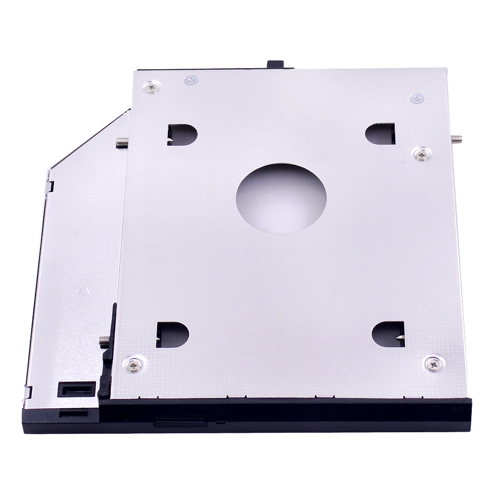 CHIPAL алюминиевый 2-ой HDD Caddy 9,5 мм SATA 3,0 для 2," 2 ТБ SSD чехол HDD корпус для lenovo ThinkPad T400 T500 W500 T410 CD-ROM