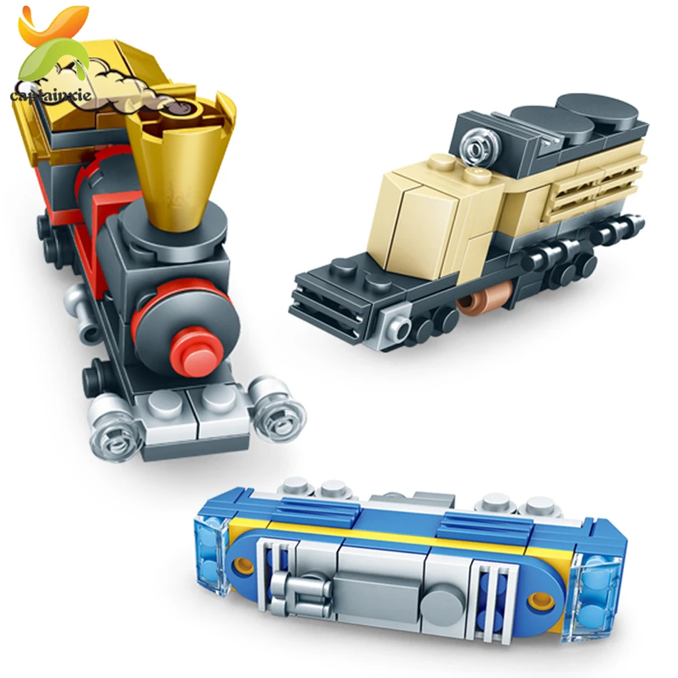 354 шт город скоростной поезд трек Строительные блоки Набор создатель грузовой