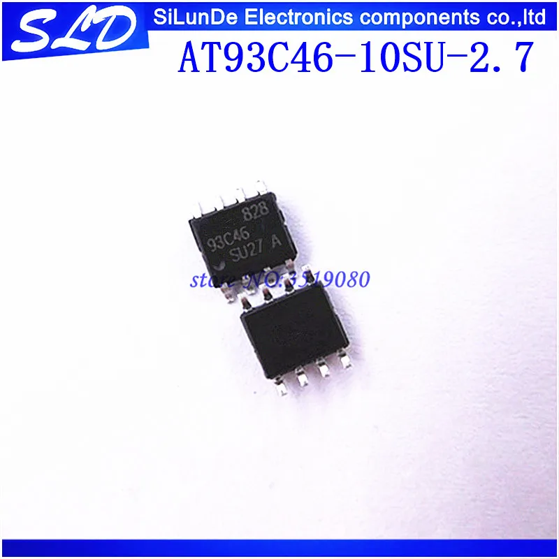 Free Shipping 100pcs/lot AT93C46-10SU-2.7 AT93C46-10SU AT93C46 93C46 SOP8 | Электроника