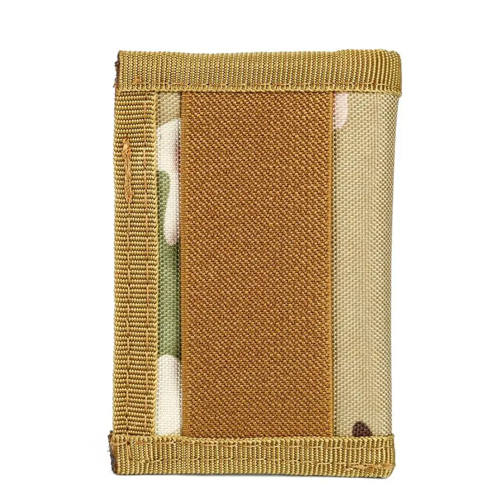 Outdoor Tactical Portable Personality Nylon Pocket Wallet EDC Card Change Storage Bag Document Hunting Bag Wallet Card Package