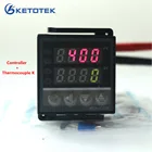 SSR выход термостат регулятор двойной цифровой ПИД Регулятор температуры REX-C100