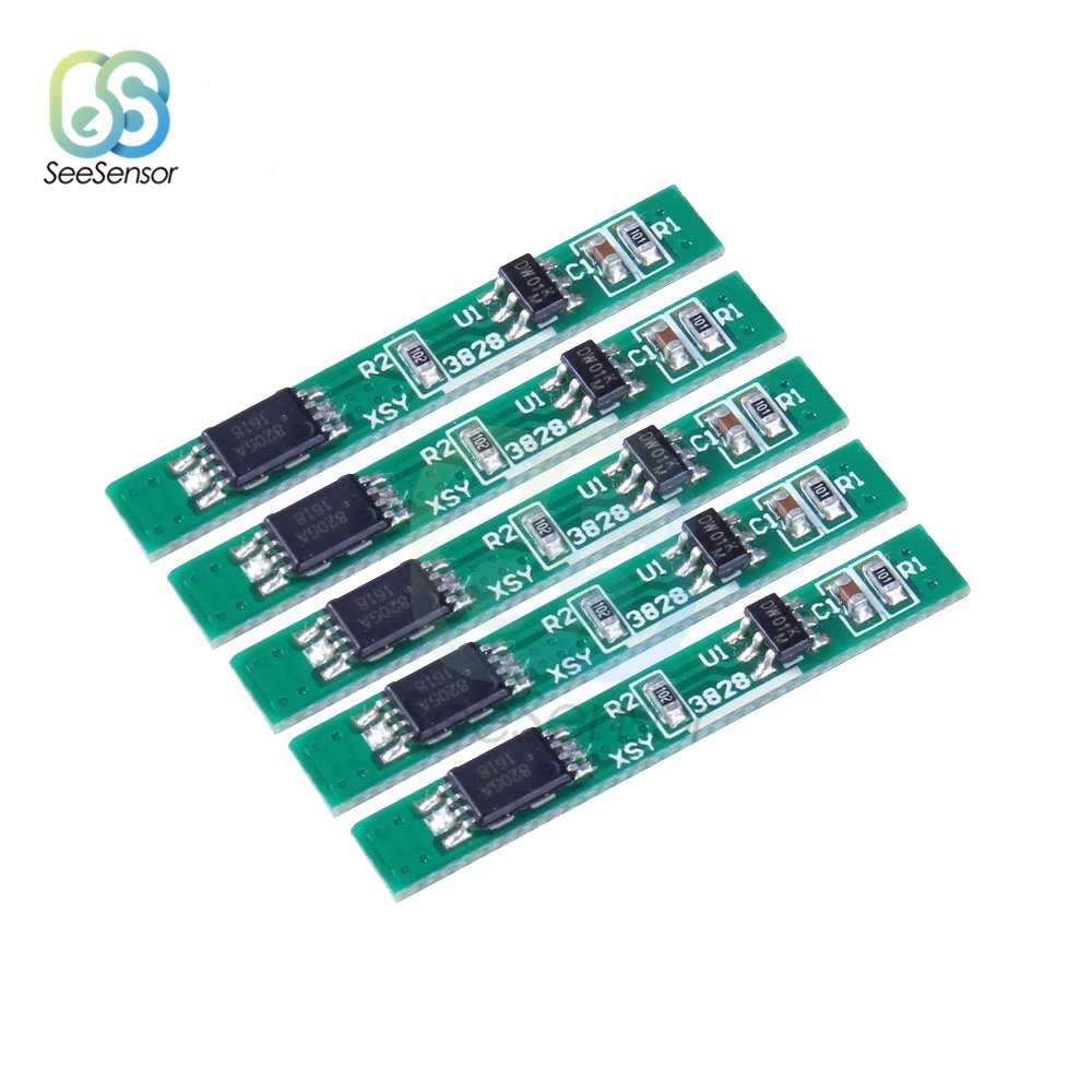 5 шт. 1S 3 7 В 2 5a литиевая батарея Защитная плата полимерный BMS PCM PCB разрядка заряда