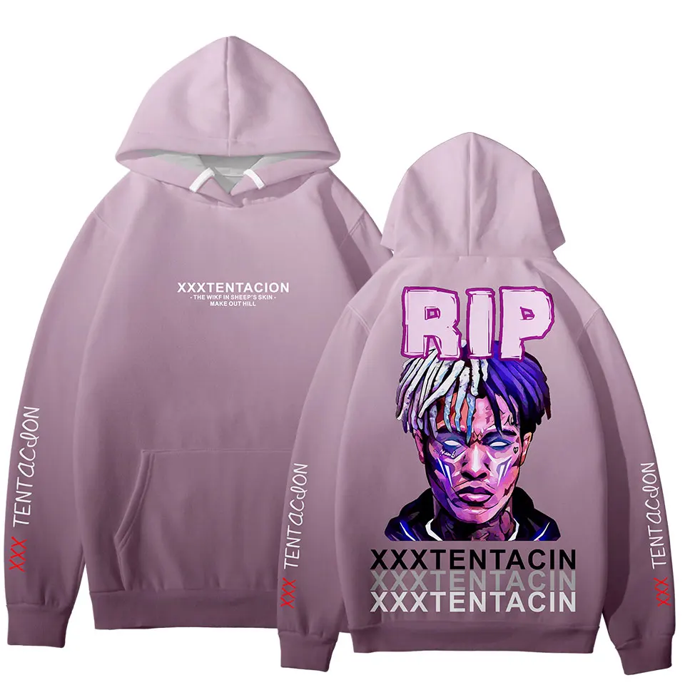 Толстовка с капюшоном XXXTENTACION 3D принтом в стиле хип-хоп длинным рукавом 2019 |