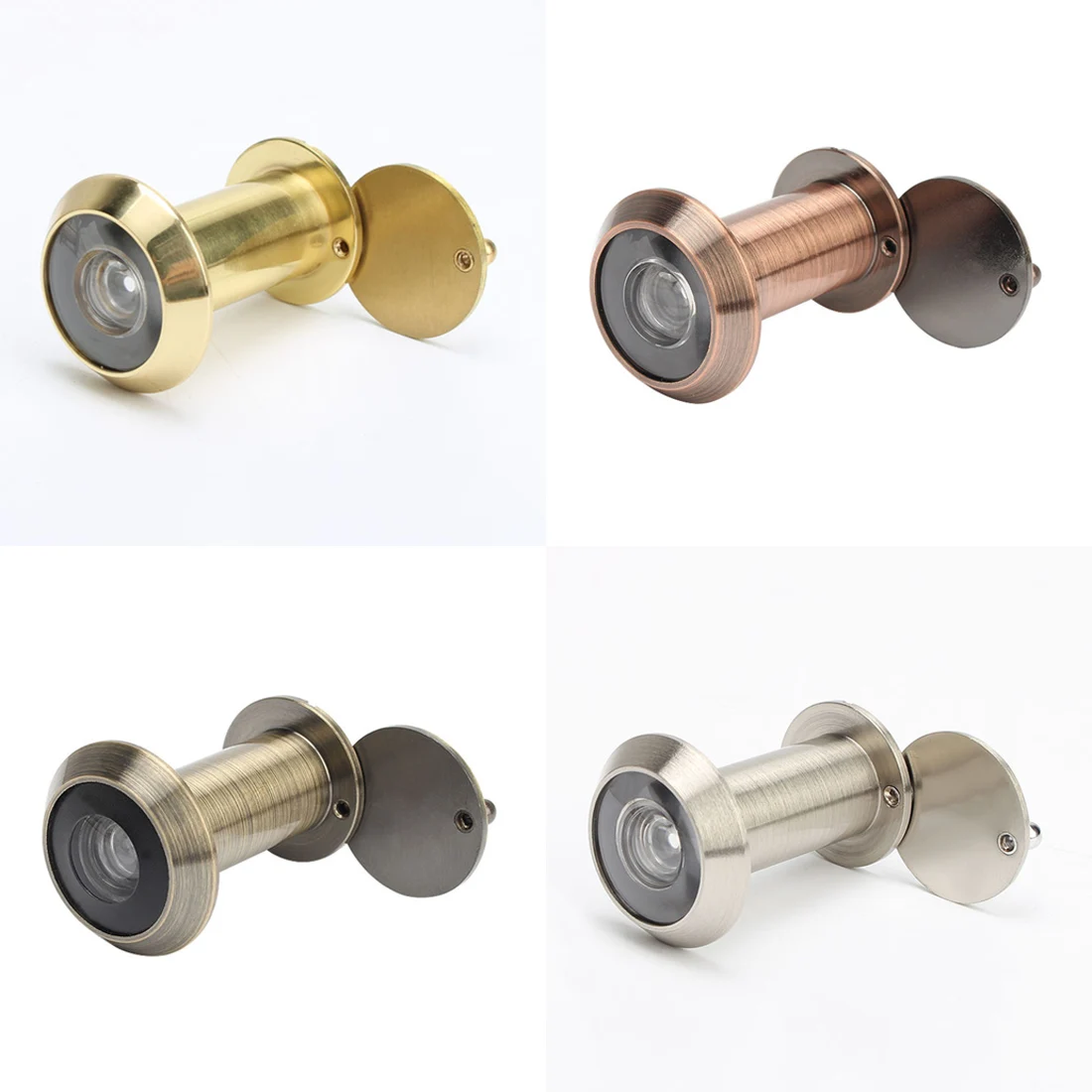 Дверной глазок с углом обзора 200 градусов регулируемая камера наблюдения за