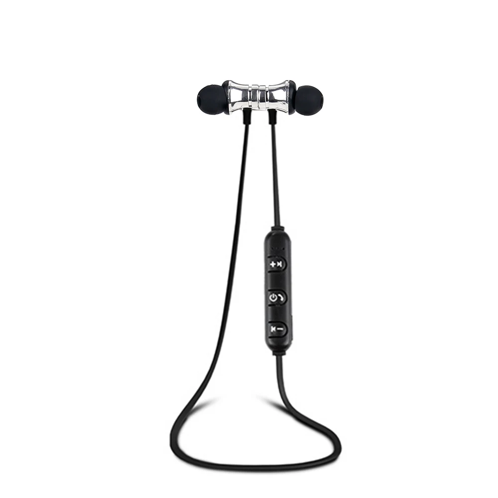 Rovtop магнитные музыкальные Bluetooth наушники XT11 Спорт бег Беспроводная Bluetooth гарнитура с микрофоном для IPhone 8X7 HUAWEI