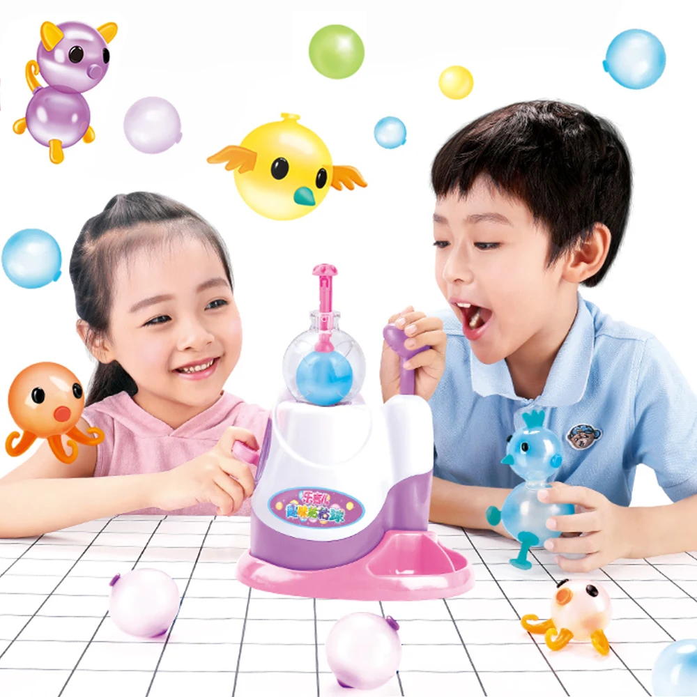 Насос для воздушных шаров руководство надувная машина Пластик BoBo Sticky игрушки Bubble
