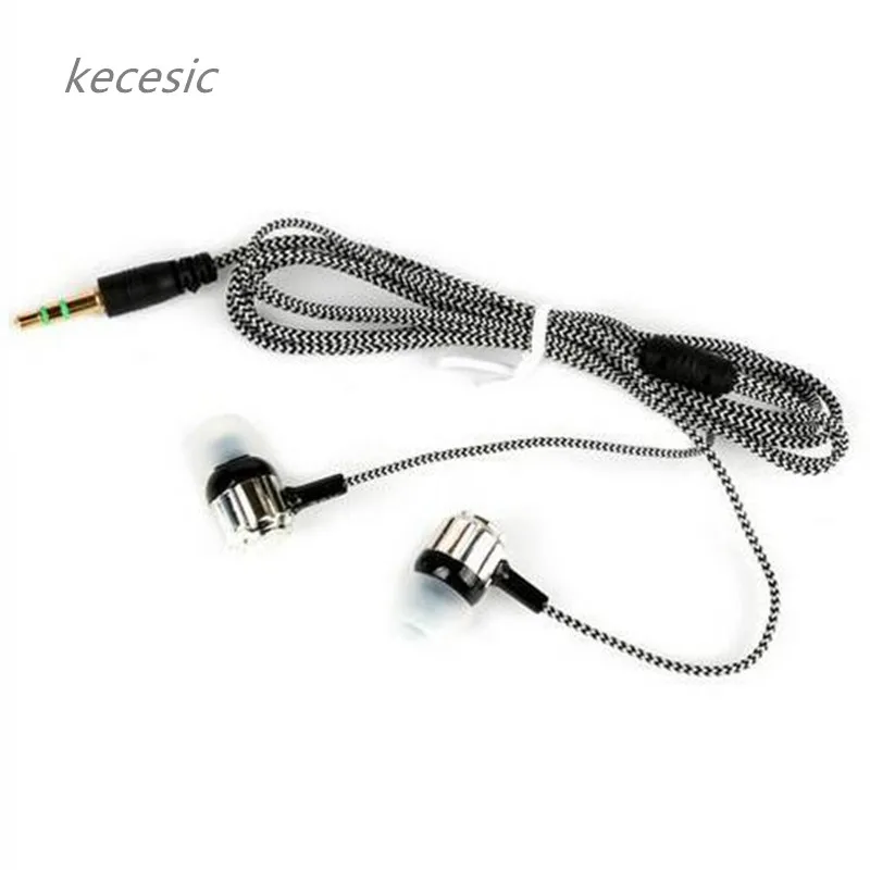 Kecesic портативный In Ear Проводная гарнитура наушники 3 5 мм музыкальные без