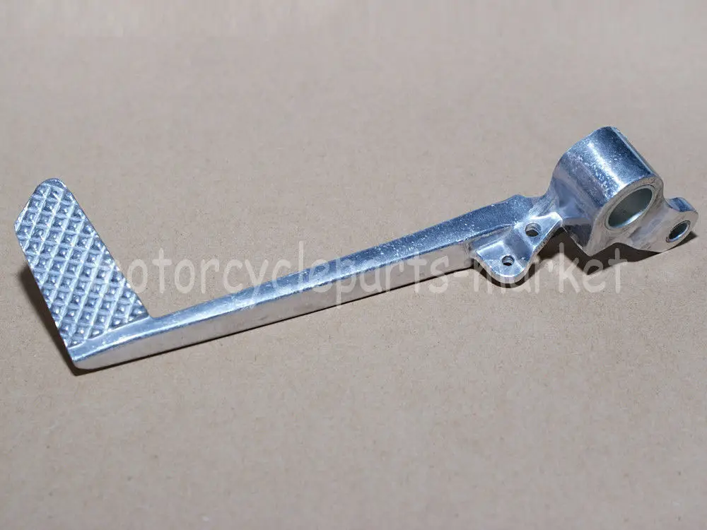 Серебряный мотоцикл части Алюминиевый задний складной тормозной рычаг