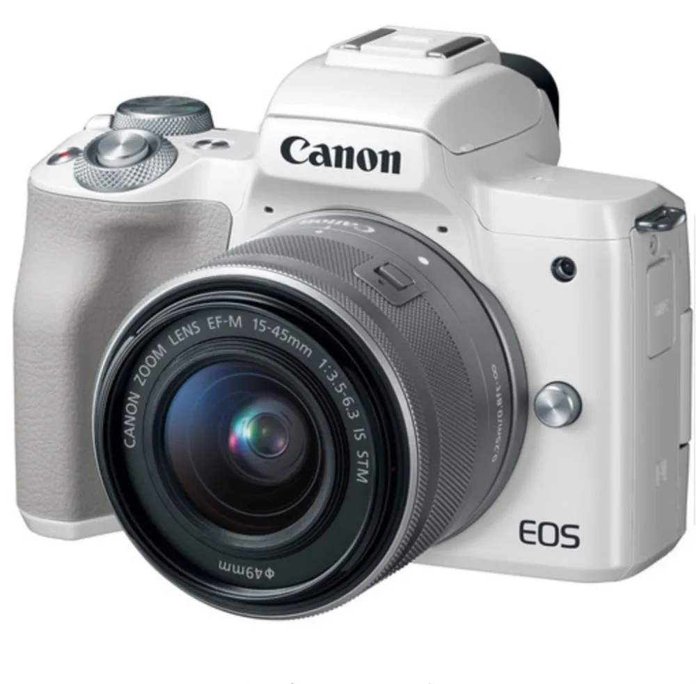 Canon M50 беззеркальная цифровая камера EF-M 15-45 мм IS STM объектив, HD 4 K-Vari-Angle сенсорный экран Wi-Fi Цифровая ILC камера(Совершенно новая
