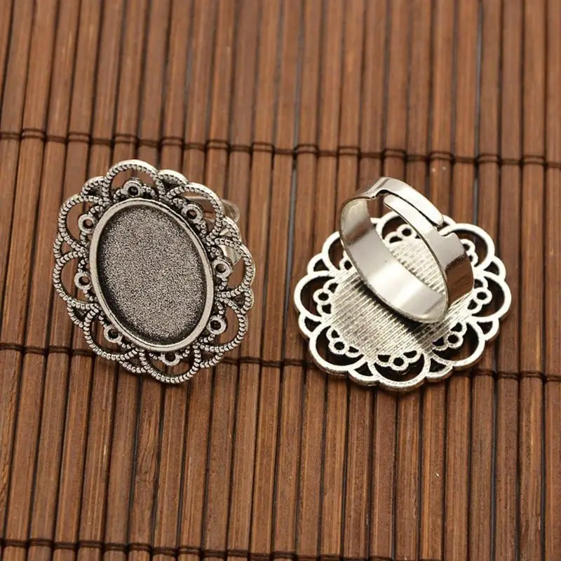 10 комплектов держатель кольца камень DIY Инструменты для изготовления ювелирных