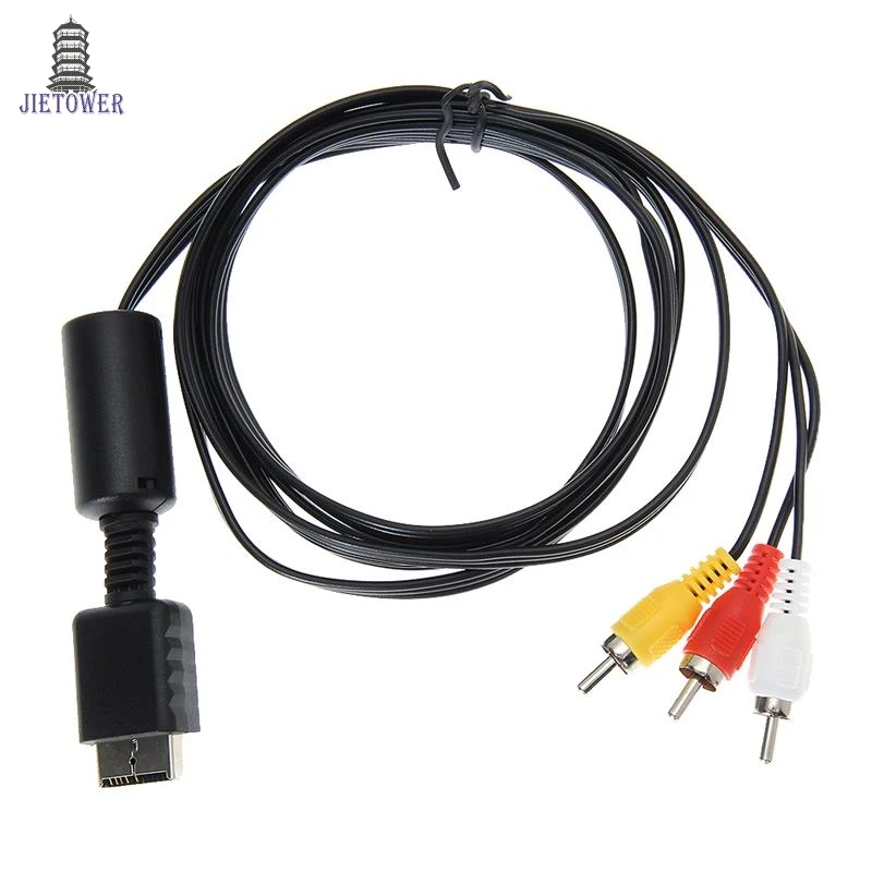 30 шт./лот 6 футов (1 8 м) Аудио Видео AV кабель к 3RCA 3 RCA для SONY PS2 PS3 PlayStation SYSTEM игровой