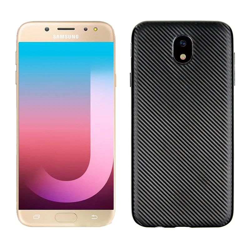 углеродные волокна узор силиконовый чехол на samsung galaxy j3 2017 SM-J330F/DS чехлы мягкий