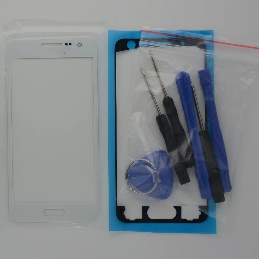 Запасные части для samsung Galaxy A3 A5 A7 lcd сенсорный экран передняя стеклянная линза на A300 A500 A700 сенсорный экран+ клей+ Инструменты