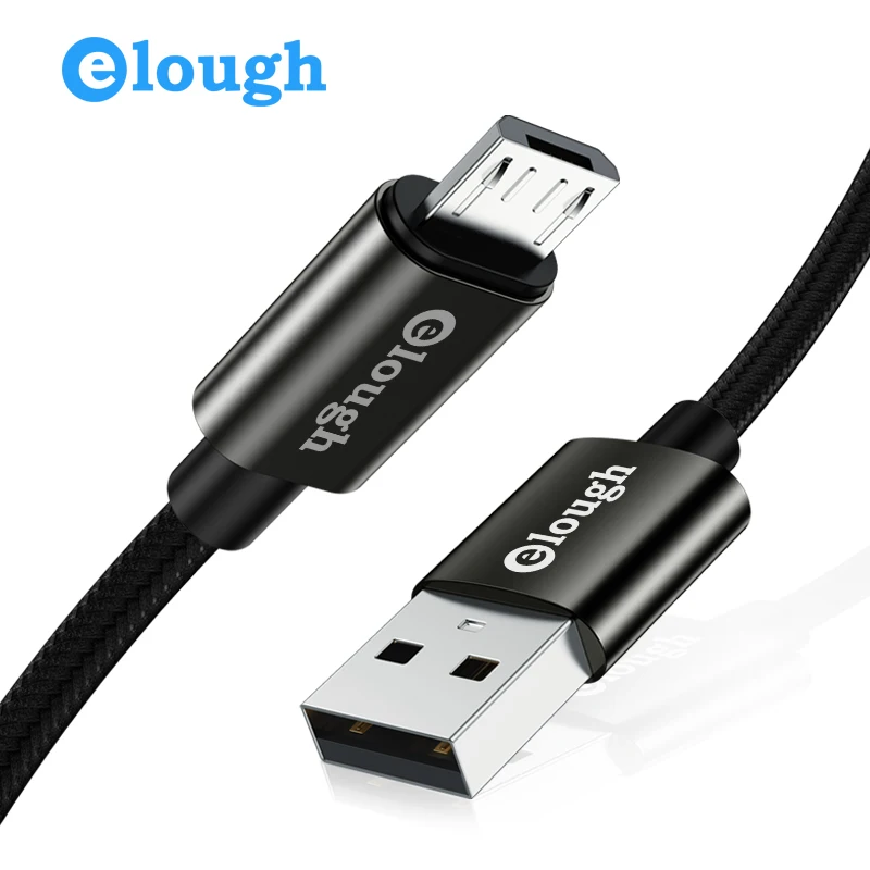 Elough USB кабель для micro usb мобильного телефона Быстрая зарядка samsung a5 2017 xiaomi redmi