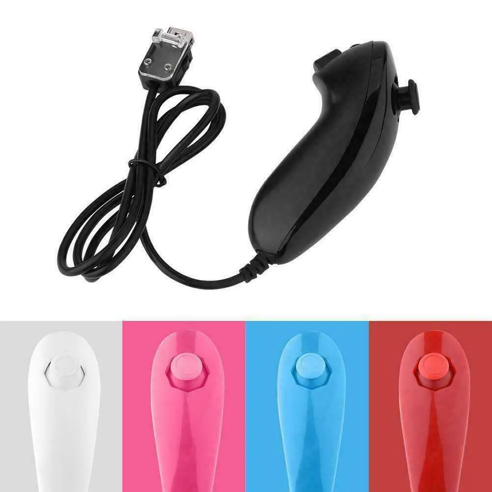 Беспроводной геймпад для nintendo wii с дистанционным управлением без движения плюс+ ДЖОЙСТИК Nunchuck для nintendo wii аксессуары