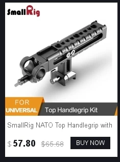 БЫСТРОРАЗЪЕМНАЯ пластина SmallRig для Arca-Swiss и Manfrotto RC2 style Крепление для штатива аксессуары для видеосъемки-2364