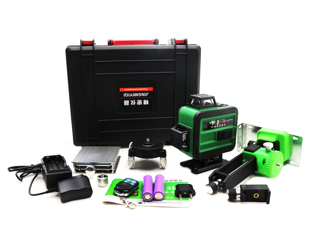 

2019 New 12Lines 3D Laser Level Self-Leveling 360 Horizontal And Vertical Cross Super Powerful Green Laser Beam Line