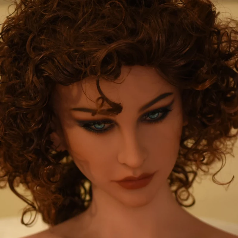 WMDOLL 210 # Кукла для орального секса головы жуткая Реалистичная Силиконовая секс