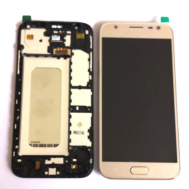 Протестировано хорошо для Samsung Galaxy j3 J330 j330F/ds J330g/ds/j3 pro lcd Сенсорное стекло полная Рамка для ремонта телефона