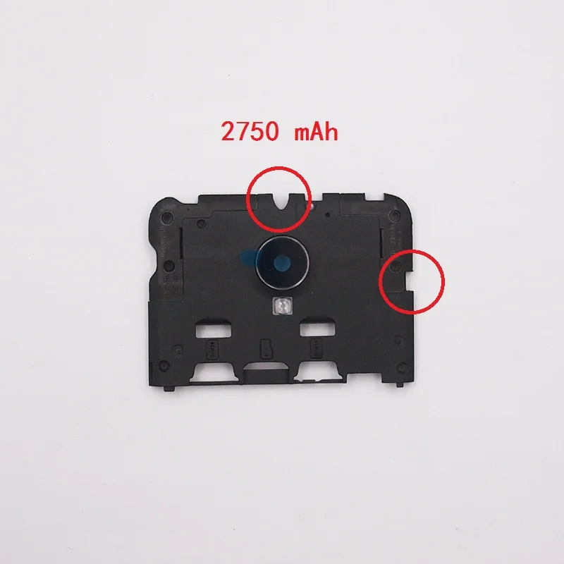 Black 2750 mAh Baansam 2750 мАч или 3500 мАч двойная sim-карта средняя рамка Середина держатель для lenovo K10a40 C2 Корпус чехол с Камера объектив - Цвет: Black 2750 mAh