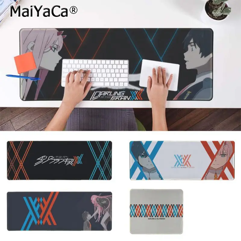 

Maiyaca высокое качество DARLING in the FRANXX офисные мыши геймер мягкий коврик для мыши Бесплатная доставка большой коврик для мыши клавиатуры коврик