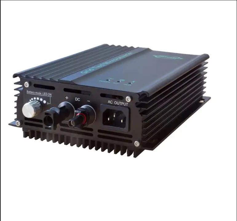PV connector 600 Вт микро с сеточным управлением инвертор для 24 в 36 в 48 в 60 в 72 в 96 в батарея Регулируемая выходная мощность MPPT чистая Синусоидальная сетка галстук инвертор - Цвет: PV connector