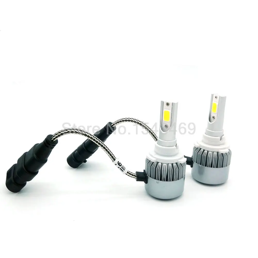 Новый Мини Адаптер 3800lm 9006 HB4 Автомобилей СВЕТОДИОДНЫЕ Фары Plug & Play Kit Auto фары