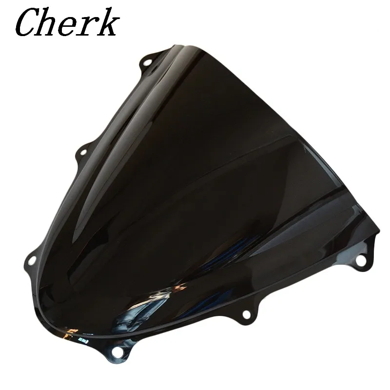 

Motorcycle Black Windshield Windscreen Double Bubble For Suzuki GSXR600/750 K11 2011-2016 15 14 13 12