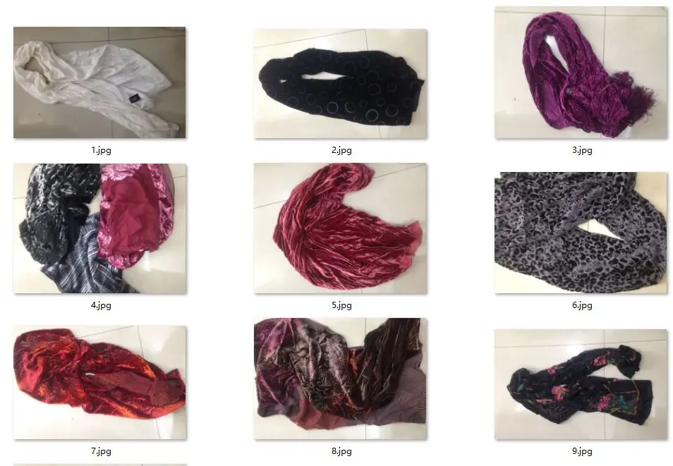 Новый выгорающий Шелковый бархатный шарф шаль 145*25 см 30 шт./лот #4014 |