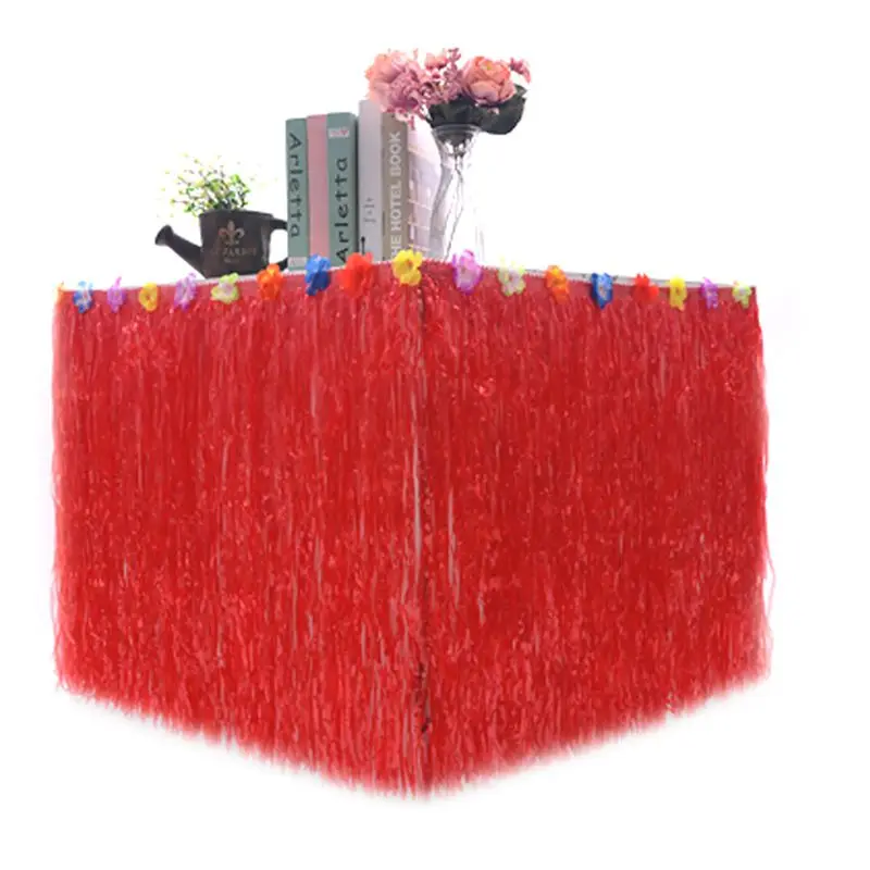 Гавайский Стиль Юбка для стола домашего обеденного юбка Сделай Сам фестиваль