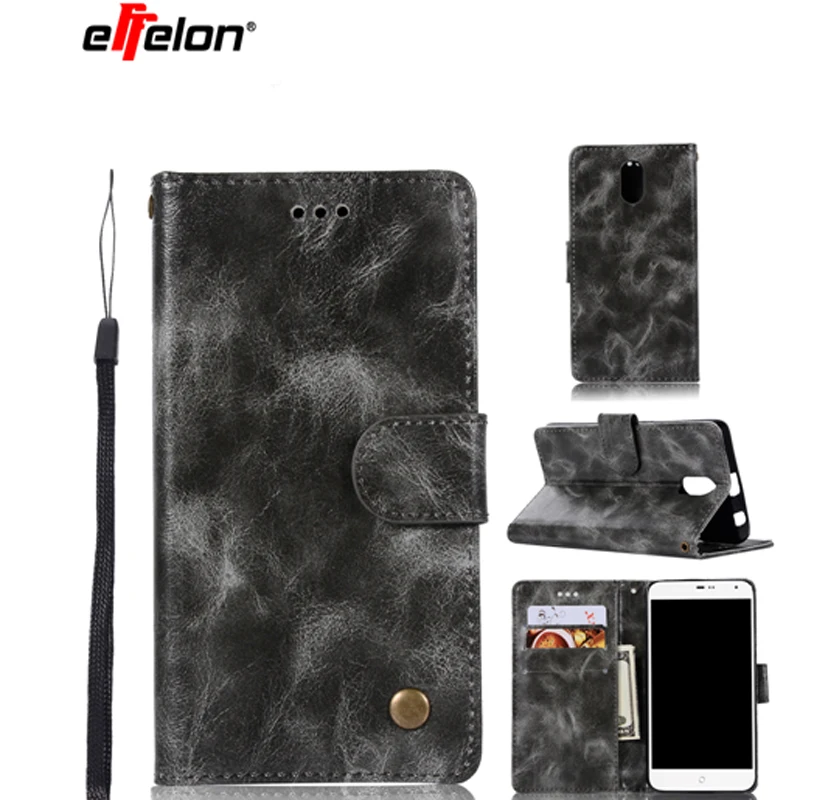 effelon Luxury Cubierta Case For Lenovo Vibe P1m P1ma40 Phone Wallet PU Leather Flip Cover Bag Skin Cases P1 m 5.0'' | Мобильные