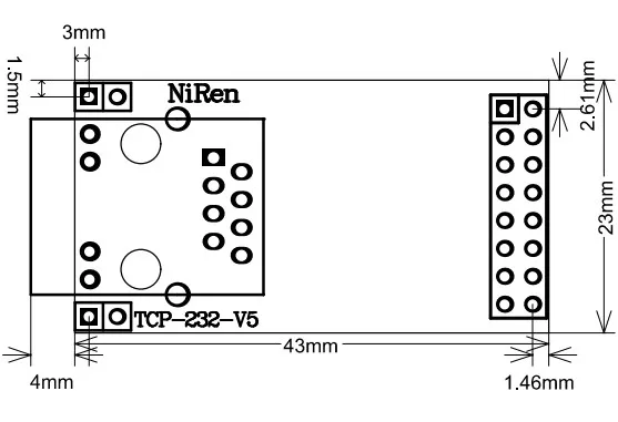 CH9121 сетевой модуль UART последовательный порт для Ethernet модуль последовательного сервера сетевой модуль TCP/IP 51/STM32 3,3 V 5V